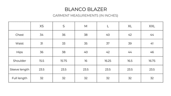 Blanco Blazer