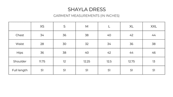 Shayla Dress